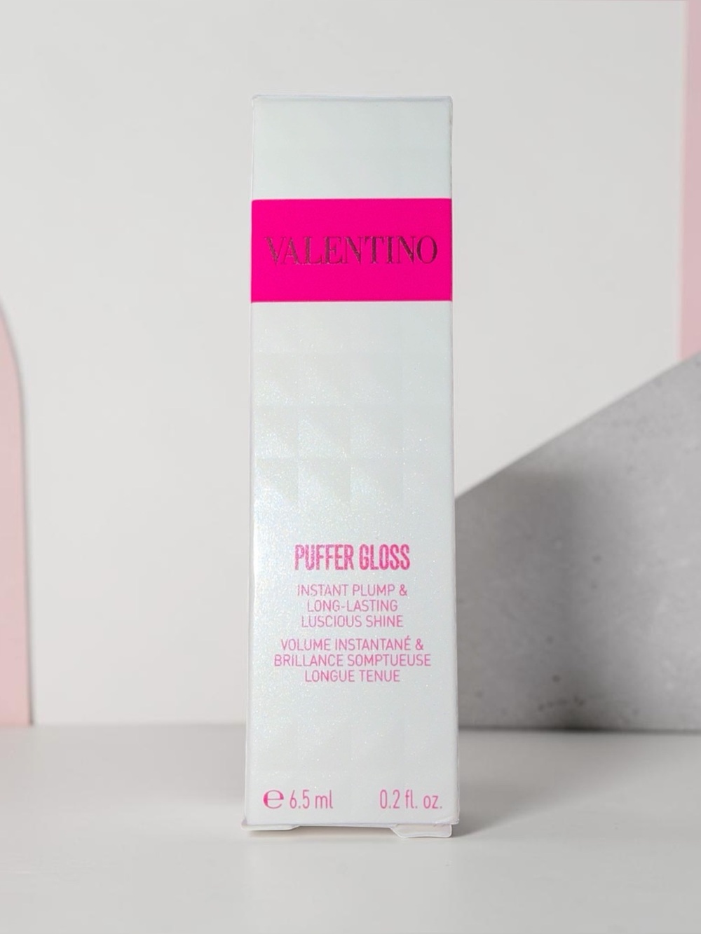 Valentino Puffer Gloss Plumping Lip Gloss – 122A Warm It Up (0.2 fl oz / 6.5 ml)